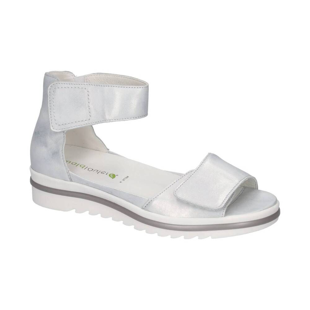 NEW WALDLAUFER women's hakura ankle sandal in silver